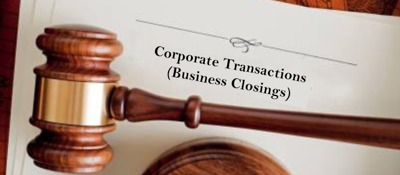 Corporate Transactions Lawyer in New Jersey